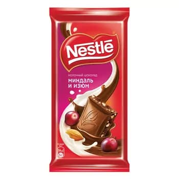 Şokolad Nestle "Mindally we Kişmişli" 90 gr