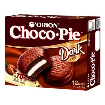 Konditer önümi "Choco Pie Dark" 30 gr (12 sany)