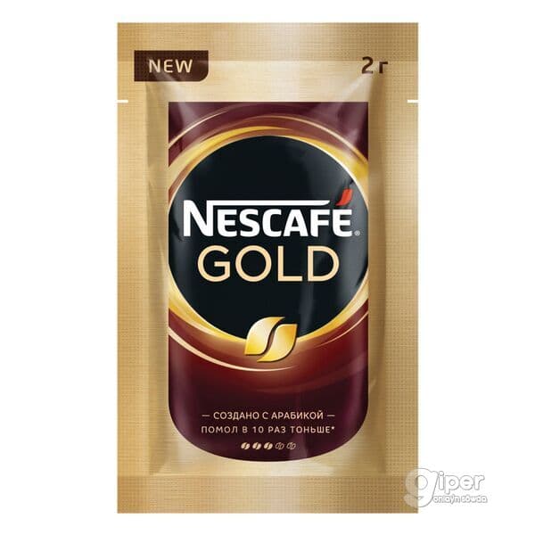 Kofe Nescafe Gold, kiçi paket 2 gr