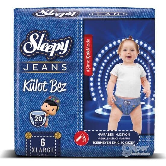 Sleepy Jeans arlygy №6 , 15 - 25 kg, 20 sany