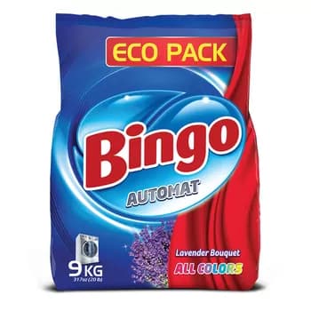 Kir ýuwujy soda Bingo "All Colors Lavander" 9 kg