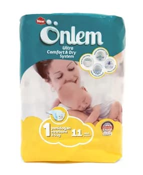 Podguznikler Täze doglan çagalar üçin Önlem 1, 2-5 kg (11 sany)