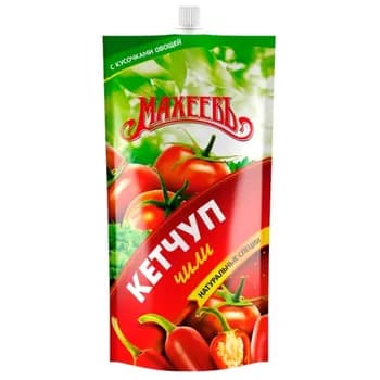 "Махеевъ" ketçup "Чили" kesgir-ajy, 300 gr