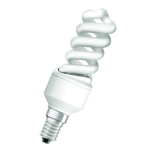 Люминесцентная лампа Osram Duluxstar Nano Twist DST Nano Twist 9W/825 E14