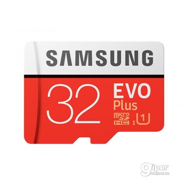 Карта памяти Samsung EVO Plus 32GB