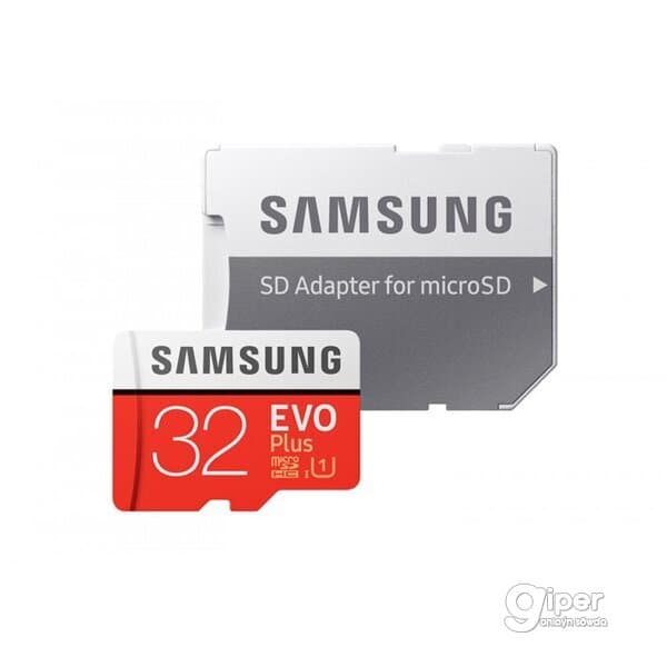 Карта памяти Samsung EVO Plus 32GB