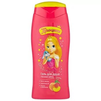 Çagalar üçin duş gel "Принцесса" Mähirli ideg, 250 ml