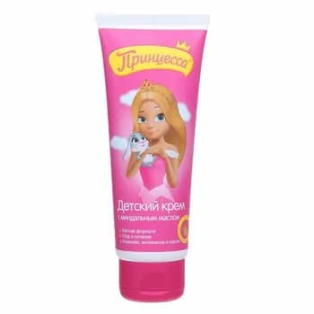 Çagalar üçin krem "Принцесса" mindal ýagly, 75 ml