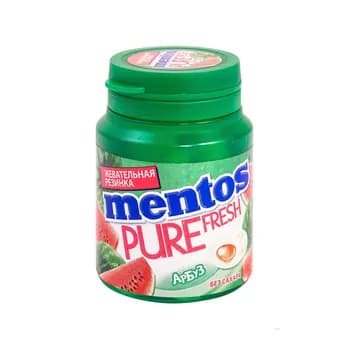 Жевательная резинка Mentos "Pure Fresh" со вкусом арбуза, 54 г