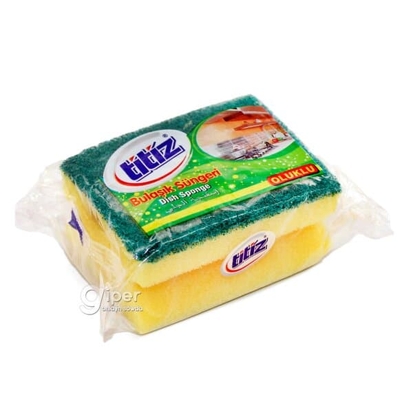 Gap-gaç ýuwujy gubka Titiz, 1 sany