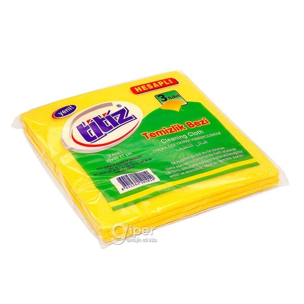 Titiz tämizlik üçin esgi, 3 sany