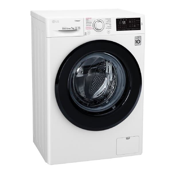Узкая стиральная машина LG- F2M5HS6W, 7кг