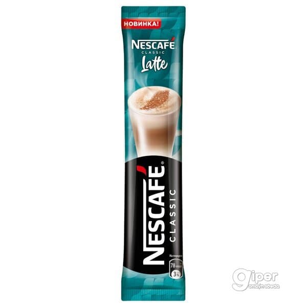 Ereýän kofe Nescafe Classic Latte, 18 gr