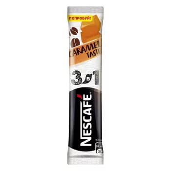 Ereýän kofe Nescafe "3 in 1 Latte karamel", 14.5 gr