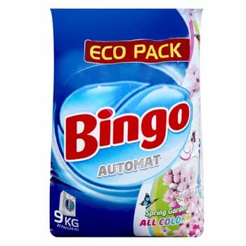 Kir ýuwujy soda Bingo "Spring Garden", 9 kg