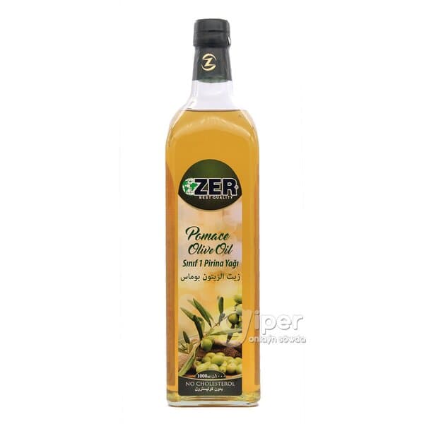 Zeýtun ýagy ZER "Pomace Olive Oil" 1000 ml (aýna çüýşe)