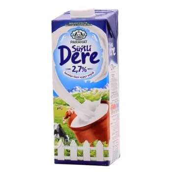 Молоко питьевое стерилизованное "Süýtli Dere" Классический, 2.7 %, 1 л