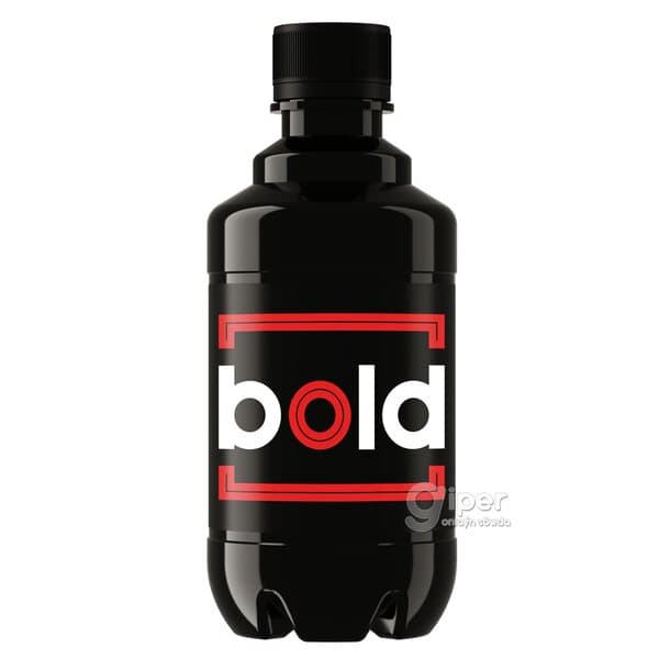 Gazlandyrylan içgi Bold The Black Edition, 330 ml