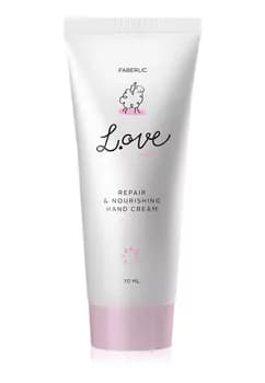 El kremi Faberlic L.OVE "Iýmitlenme we dikeldiş" 2585, 70 ml
