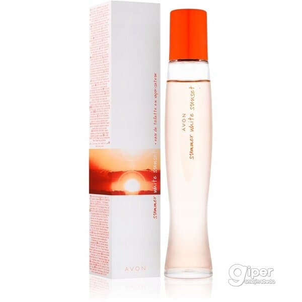 Eau de Toilette AVON Summer White Sunset, 50 ml