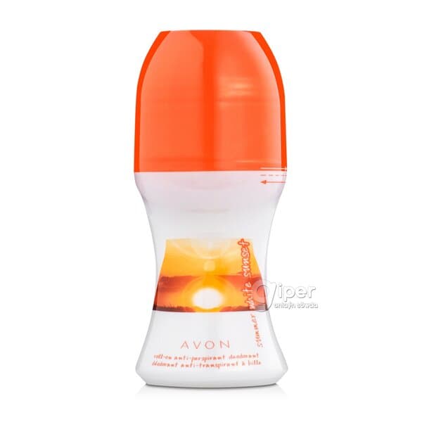 Dezodorant - antiperspirant şarik applikatorly AVON  “Summer white sunset” , 50ml