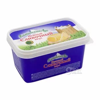Margarin "Альпийский Луг" gaýmak tagamly, Halal, 72%,  450 gr