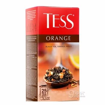 Чай черный Tess Orange в пакетиках, 25 шт. 37.5 г