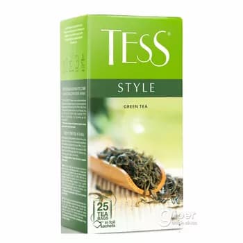 Чай зеленый Tess Style в пакетиках, 25 шт, 45 г