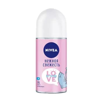 Антиперспирант Nivea шариковый "Нежная свежесть" Love be trendy, 50 мл