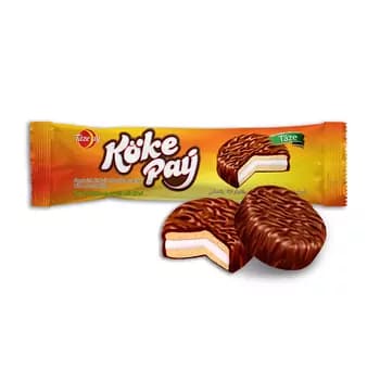 Köke paý "Täze aý" Şokolad örtükli zefir huruşly petir kökesi, 65 gr