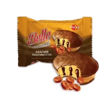 Täze aý "Belle" şokolad örtükli karamel huruşly keks, 40 gr