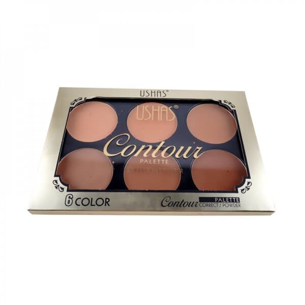 Палетка для контура "Ushas" корректор / пудра, № ES2614A