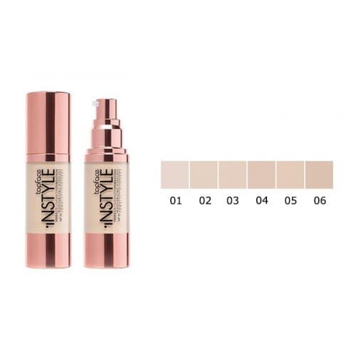 TopFace "Instyle Perfect Coverage" тональный крем, РТ463-002, 30 мл (M30202)