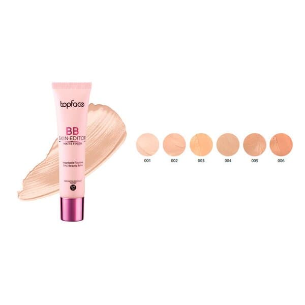 TopFace "BB Skin-Editor Matte Finish" ýüz reňkini sazlaýjy krem, PT462-003, 30 ml (M30004)