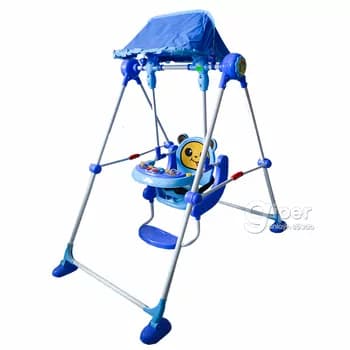 Çagalar üçin hiňňildik, gök reňkli (108)