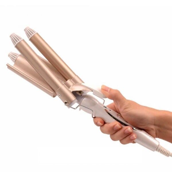 Bigudi Rozia HR 722 üç sany bigudi we temperaturaly displeý bilen