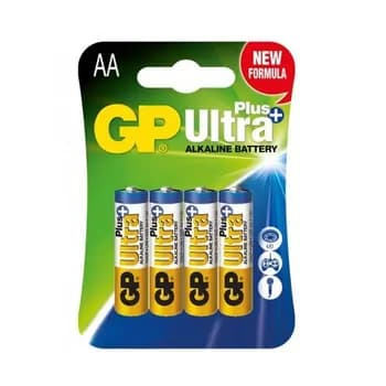 Batareýa GP Ultra Plus Alkaline 4xAA