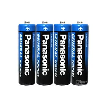 Солевые батарейки Panasonic AAA R03BER/4P,4 шт
