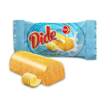 Täze aý "Dide" Süýt we mesge tagamly keks, 40 gr