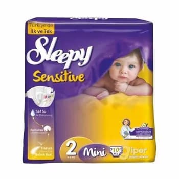 Podguznikler Sleepy Sensitive Mini №2, 3-6 kg, 10 sany