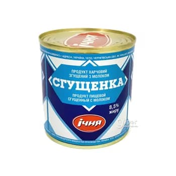 Süýt önümi "Сгущёнка Ичня" 8.5%, 370 gr