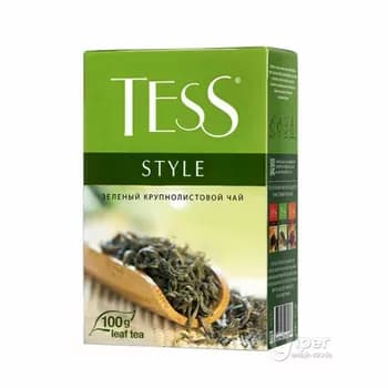 Чай зеленый Tess Style рассыпной, 100 г