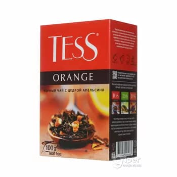 Чай черный Tess Orange рассыпной, 100 г