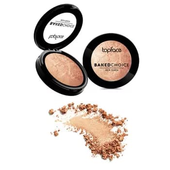 Haýlaýter ýüz üçin Topface Baked Choice Rich Touch 104, 6 gr