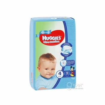 Подгузники Huggies Ultra Comfort (мальчикам) Maxi №4, 8-14 кг, 19 шт