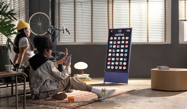 Telewizor 43" SAMSUNG LS05T The Sero 4K Smart TV (QE43LS05TAUXCE)