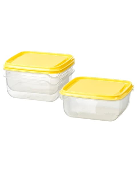 "IKEA" plastik konteýnerler, 3 sany (KK1225)