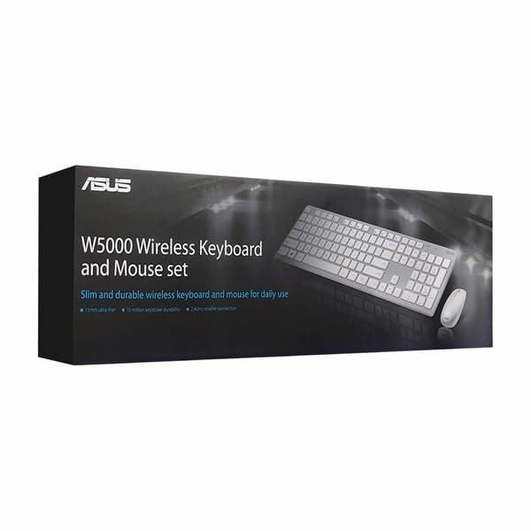 Клавиатура с мышью беспроводные ASUS W5000 (Серый цвет)