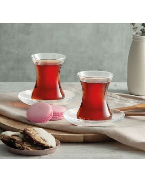 "Paşabahçe" çaý üçin stakan toplumy, 6 sany (KK4006)