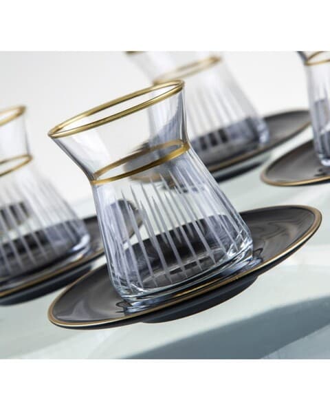 "Paşabahçe" çaý üçin stakan toplumy, 6 sany (KK4016)